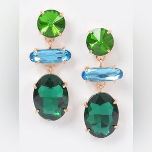 Multi color earrings